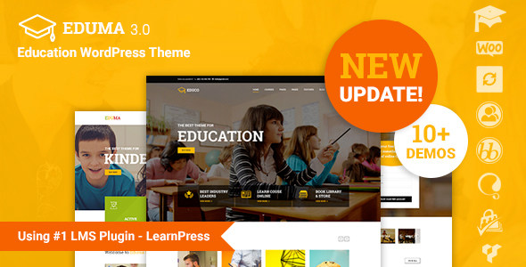 Eduma v3.0.8 - Education WordPress Theme