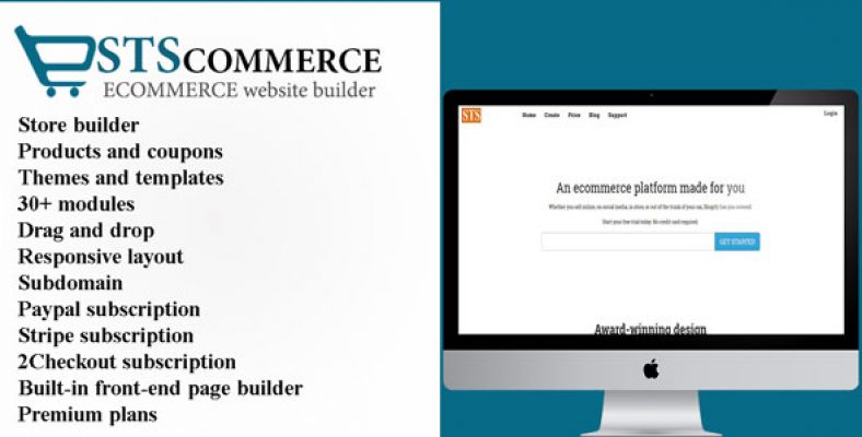 STSCommerce eCommerce site builder