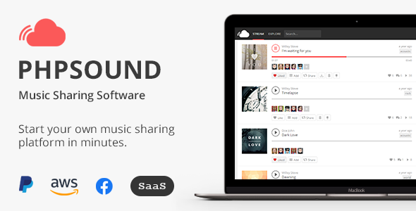 phpSound Music Sharing Platform