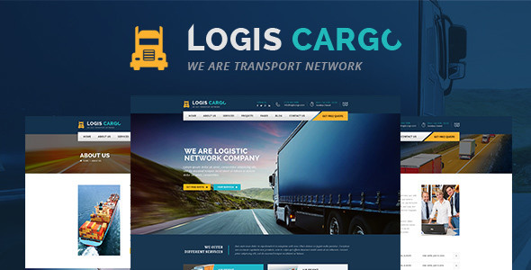 Logiscargo - Logistics and Cargo WordPress Theme