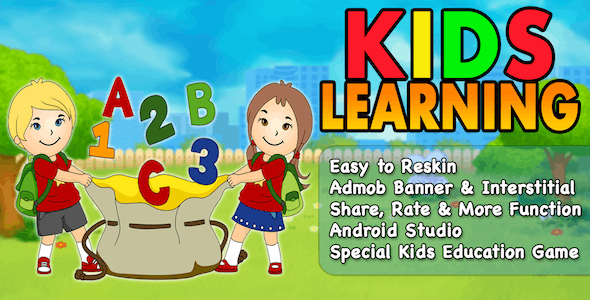 Kids Learning + Kids Education Game + Ready For Publish + Android
