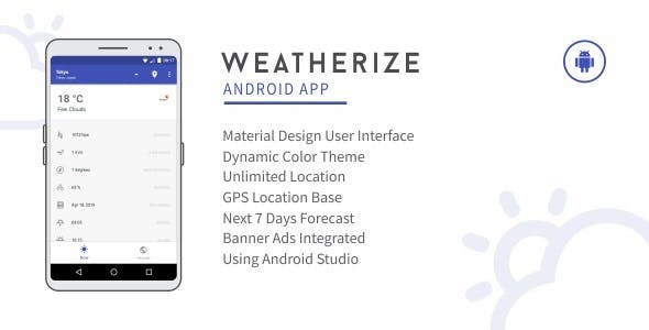 Weatherize - Android Premium Weather App 1.0