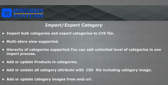 Import/Export Categories Magento2 1 Import Export Categories Magento2