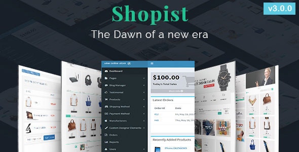 Shopist 3.0 Laravel Multivendor eCommerce, CMS and ...