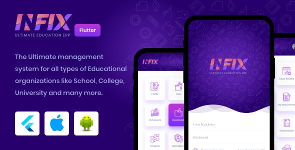 InfixEdu Open Source Flutter for Android iOS