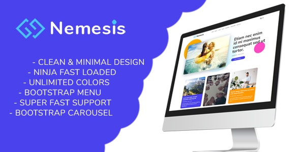 Nemesis - Responsive Minimal Blogger Theme 1.1.6 1 Nemesis
