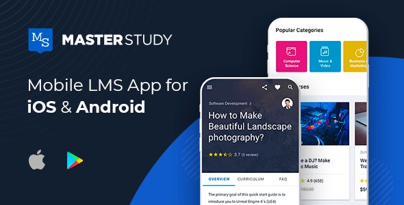 MasterStudy LMS Mobile App Flutter iOS Android
