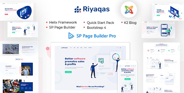 Riyaqas - Creative Multipurpose Joomla Template 1 Riyaqas Creative Multipurpose Joomla Template