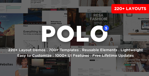 Polo Responsive Multi Purpose HTML5 Template