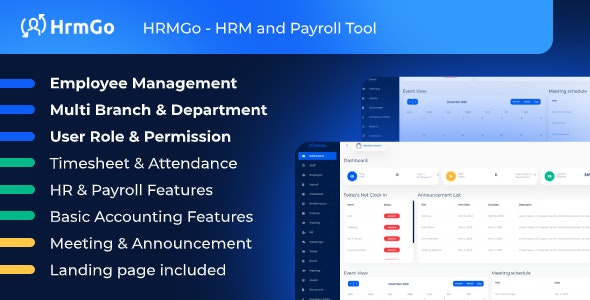 HRMGo HRM and Payroll Tool