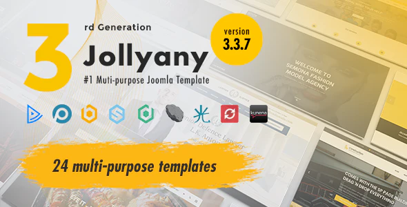 Jollyany Multi Purpose Joomla Template