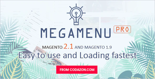 Codazon MEGA MENU Pro - Drag & Drop - For Magento 1 & Magento 2.x - All in one 3 Codazon MEGA MENU Pro Drag Drop For Magento 1 Magento 2.x All in one
