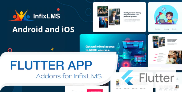 Infix LMS Flutter Flutter Mobile App for Android and iOS