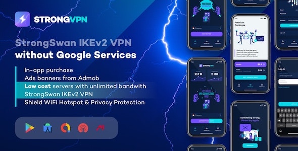 StrongVPN - StrongSwan IKEv2 VPN stable & free VPN proxy for iOS 1.3.0 1 StrongVPN StrongSwan IKEv2 VPN stable free VPN proxy for iOS