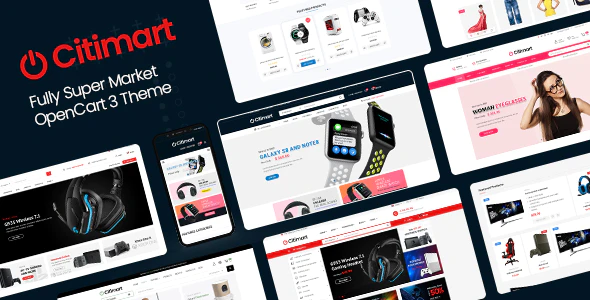 CitiMart - Fully Supermarket OpenCart 3.0.x Theme 1 CitiMart Fully Supermarket OpenCart 3.0.x Theme