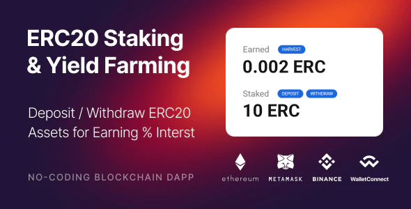 FarmFactory Ethereum assets staking yield farming