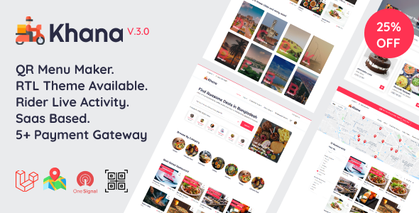 Khana - Multi Resturant Food Ordering, Restaurant Management With Saas And QR Menu Maker 4.0 1 Khana Multi Resturant Food Ordering Restaurant Management With Saas And QR Menu Maker