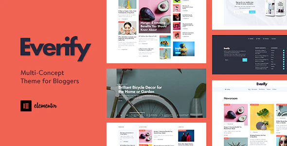 Everify - Multi-Concept Theme for Bloggers 1 Everify Multi Concept Theme for Bloggers