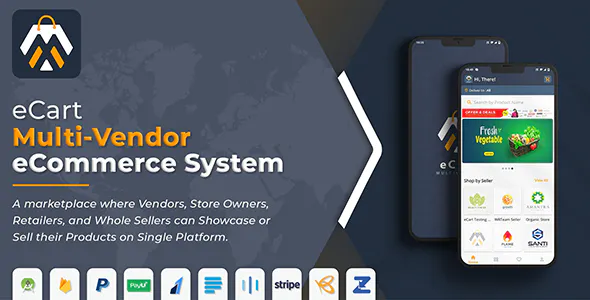 eCart - Multi Vendor eCommerce System 1.0.5 3 eCart Multi Vendor eCommerce System