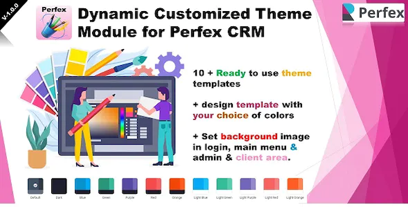 Dynamic Customized Theme Module for Perfex CRM