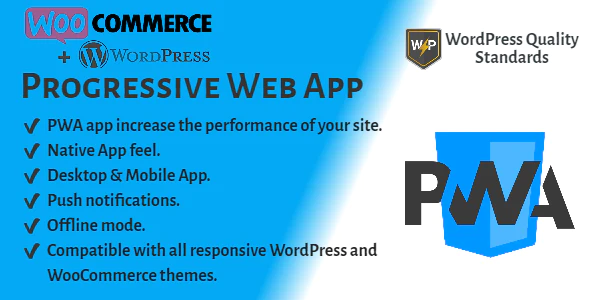 Progressive Web App PWA Push Notifications for WordPress WooCommerce