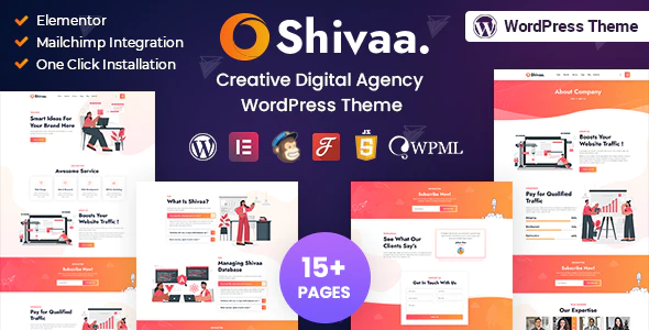 Shivaa Multipurpose Agency Business WordPress Theme