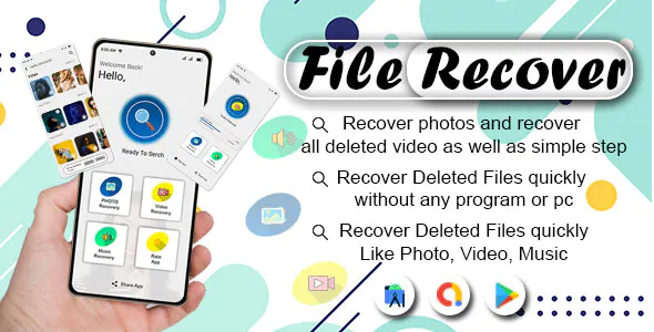 Deleted Photo Recovery & Restore Deleted Photos - Deleted FIle Recover Like Photo, Video and Music F 1 Deleted Photo Recovery Restore Deleted Photos Deleted FIle Recover Like Photo Video and Music F