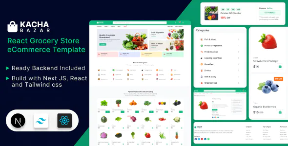 KachaBazar React Grocery Store and Food eCommerce Template