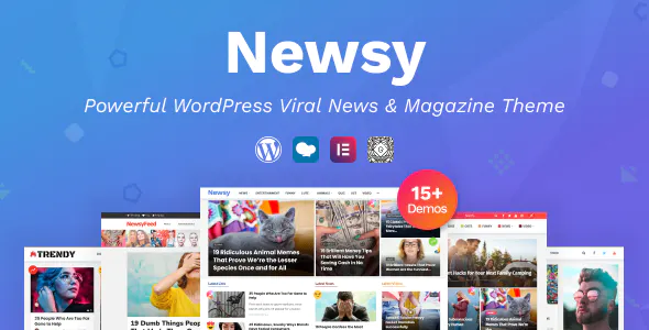 Newsy Viral News Magazine WordPress Theme