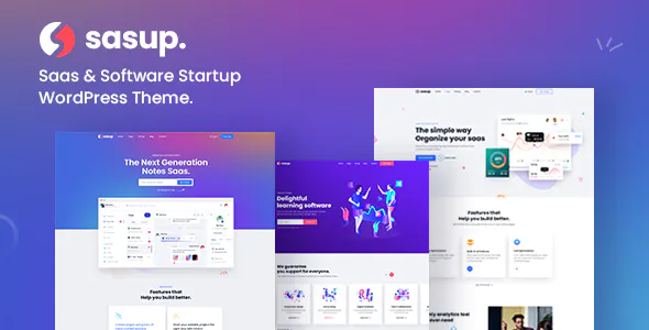 Sasup - Sass Landing WordPress Theme 1 Sasup Sass Landing WordPress Theme