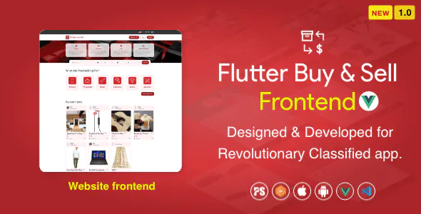 BuySell Frontend with Vue.js and PHP Backend (Olx, Mercari, Carousell, Classified ) Full App 1.4 1 BuySell Frontend with Vue.js and PHP Backend Olx Mercari Carousell Classified Full App 1.0