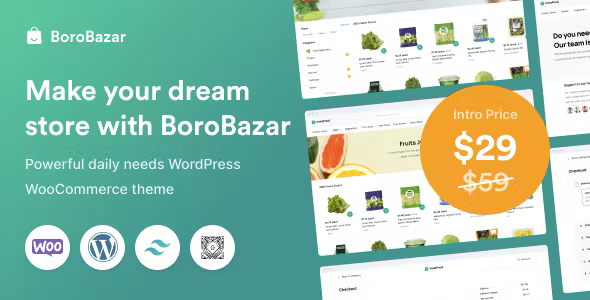 BoroBazar Daily Needs WooCommerce WordPress theme