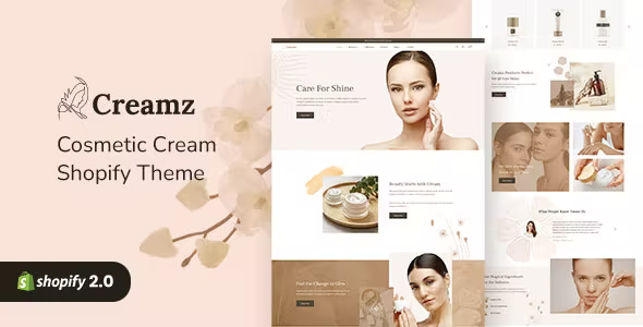 Creamz Beauty Shopify Theme