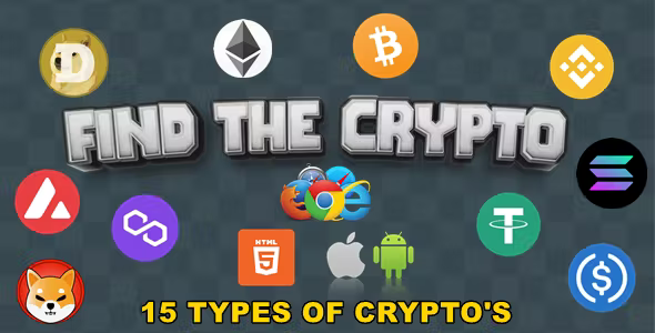 Find The Crypto Crypto Game HTML5Mobile C3p