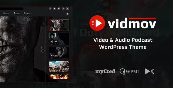 VidMov Video WordPress Theme