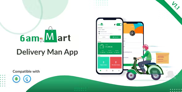 6amMart - Delivery Man App 1.4 1 6amMart Delivery Man App 1 1