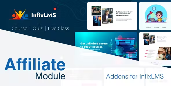 Affiliate add-on - Infix LMS Laravel Learning Management System 1.2.3 1 Affiliate add on Infix LMS Laravel Learning Management System