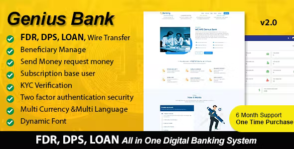 Genius Bank All in One Digital Banking System 1 1