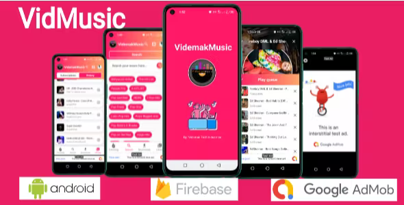Videmak Music Automatic Music Downloading and streaming Android application