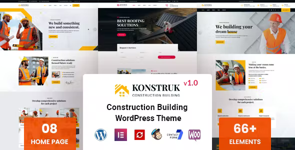 Konstruk Construction WordPress Theme