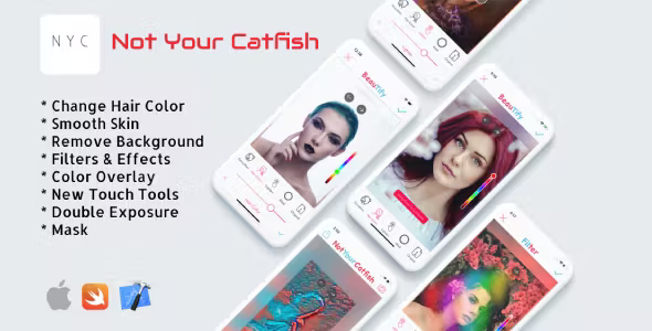 Not Your Catfish iOS Photo Editing App