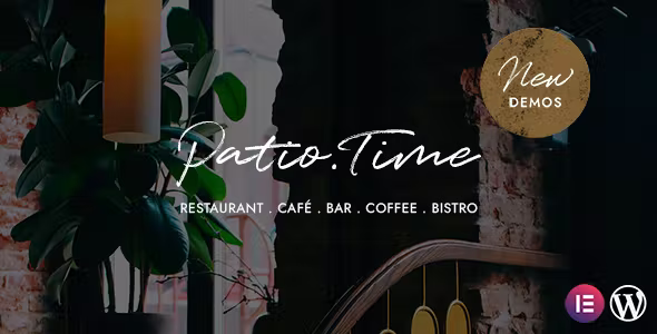 PatioTime Restaurant WordPress Theme 1 1