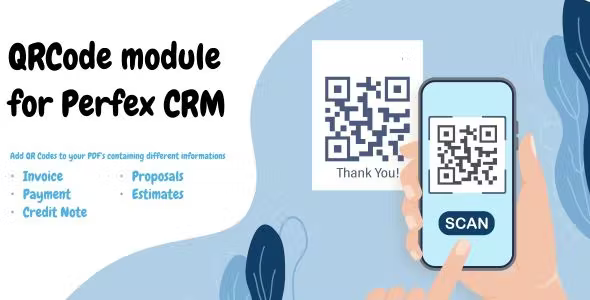 QR Code addon module for Perfex CRM