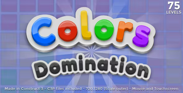 Colors domination - HTML5 Relaxing game 1 Colors domination HTML5 Relaxing game
