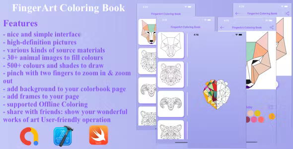 FingerArt Coloring Book With Admob Ready