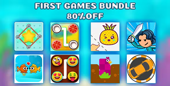 First Bundle. 80OFF. Construct3. Html5 Mobile adMob