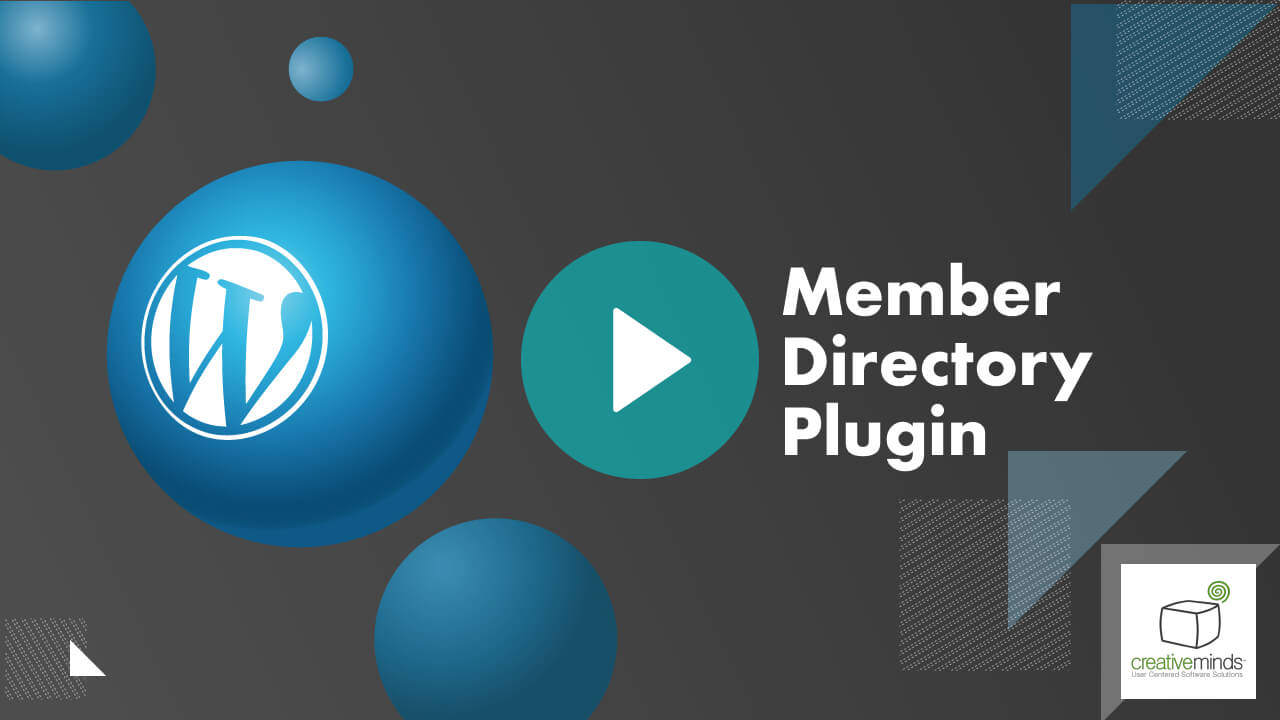 Member Directory Plugin for WordPress by CreativeMinds