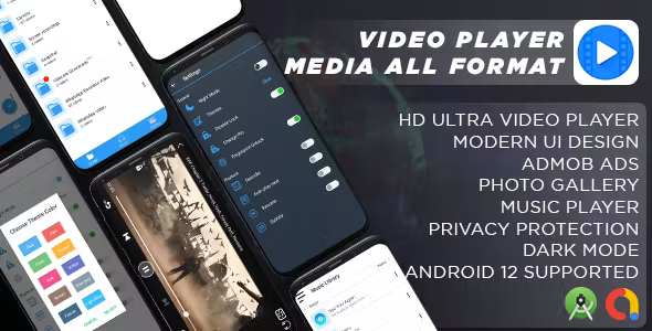 Video Player Media All Format Music player Photo Gallery Album Max Video Player HD