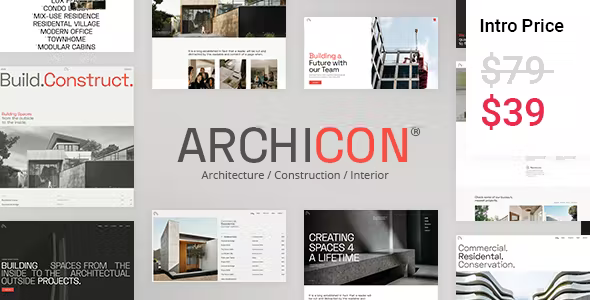 Archicon Architecture and Construction Theme
