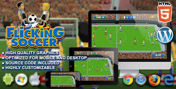 Flicking Soccer - HTML5 Sport Game 1 Flicking Soccer HTML5 Sport Game